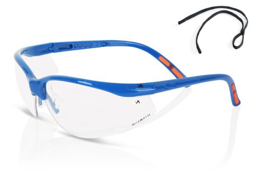 B-Brand Eyewear Range - Clear Lens Safety Spectacl e