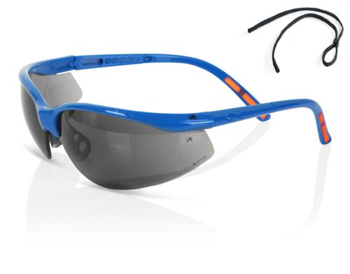B-Brand Eyewear Range - Grey Lens Safety Spectacle