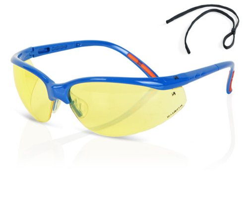 B-Brand Eyewear Range - Yellow Lens Safety Spectac le
