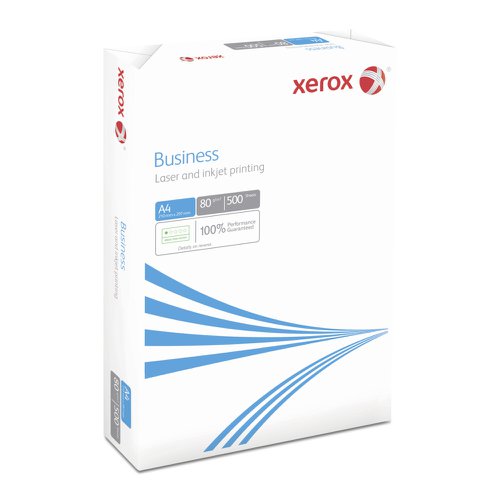 Xerox Business A4 White 80gsm Paper (Pack of 2500) XX91820