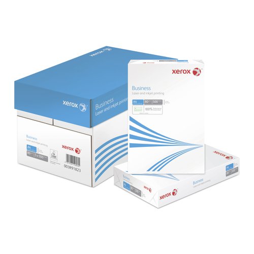 Xerox Business A4 White 80gsm 4 Hole Punched Paper (Pack of 500) 003R91823 | XX91823 | Xerox
