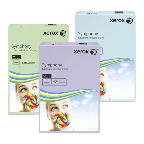 Xerox Symphony Medium Tints Lilac Ream A4 Paper 80gsm 003R93969 (Pack of 500) 003R93969
