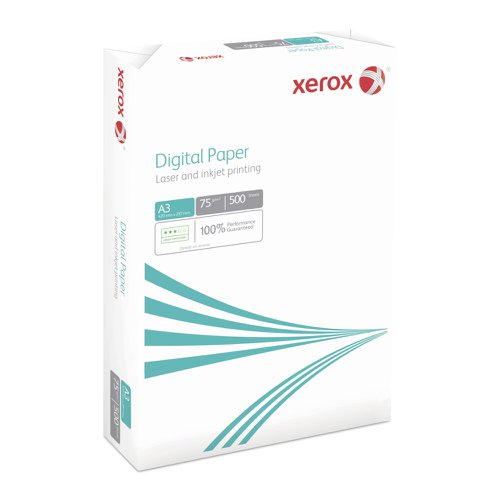 Xerox Digital Paper A3 420X297mm 75Gm2 PEFC1 Pack 500 003R094780 Xerox