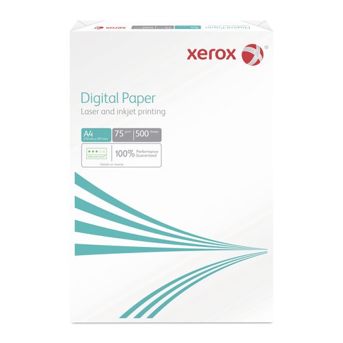 Xerox Digital Paper A4 210X297mm 75Gm2 PEFC1 Certified Pack 500 003R94779