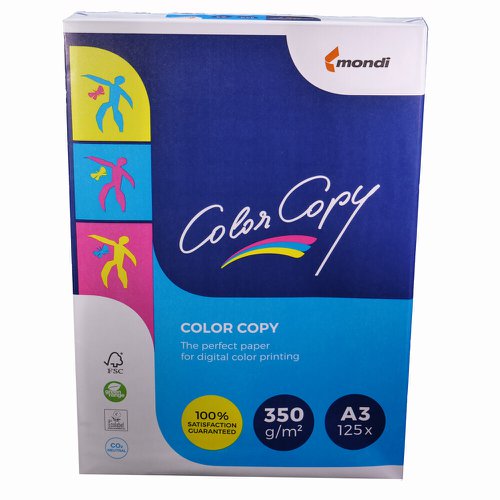 Color Copy Paper FSC4 A3 420X297mm 350Gm2 White Pack Of 125 Mondi Fine Paper