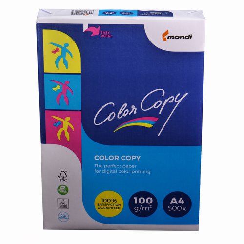 Color Copy Paper FSC4 A4 210X297mm 100Gm2 White Pack Of 500  606797