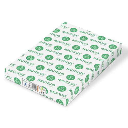 Nautilus Classic 100% Recycled Sra1 640X900mm Long Grain 120Gm2 Packet Wrapped 250