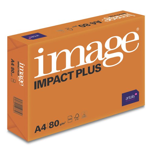 Image Impact Plus Digital Paper FSC4 A4 210x297mm 80Gm2 Pack 500 Plain Paper PC2300