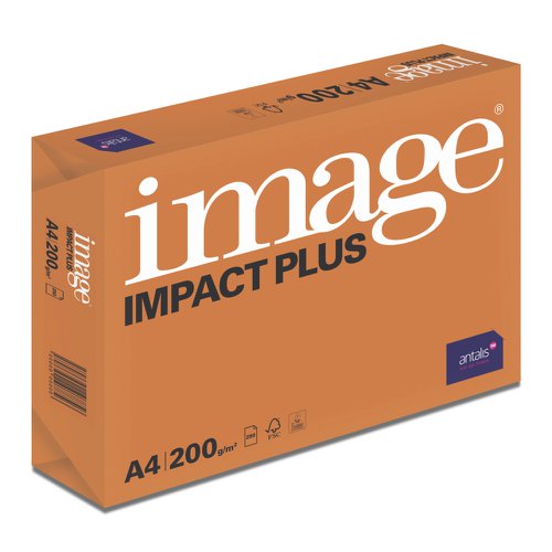 610744 Image Impact Plus FSC Mix 70% A4 210X297mm 200Gm2 Pack Of 250