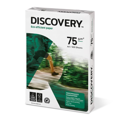 Discovery Copier A4 210X297mm 75Gm2 FSC3 Pack 500