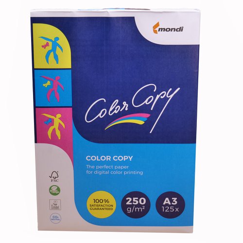Color Copy Paper FSC4 A3 420X297mm 250Gm2 White Pack Of 125