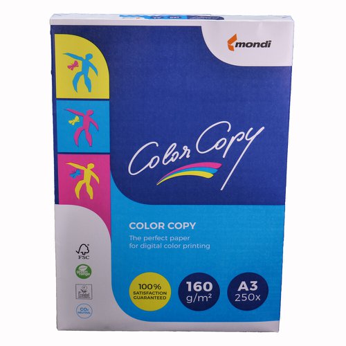 606840 Color Copy Paper FSC4 A3 420X297mm 160Gm2 White Pack Of 250