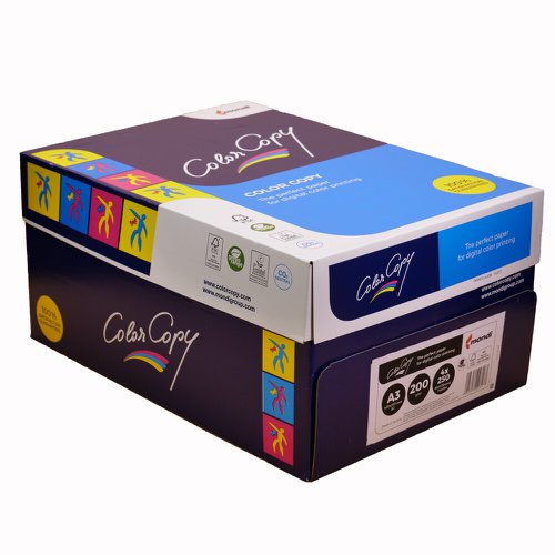 Color Copy is a range of FSC accredited high quality papers developed specifically for modern colour digital printing applications.  Ideal for: Manuals, brochures, flyers, financial reports, invitations, catalogues, booklets, calendars.