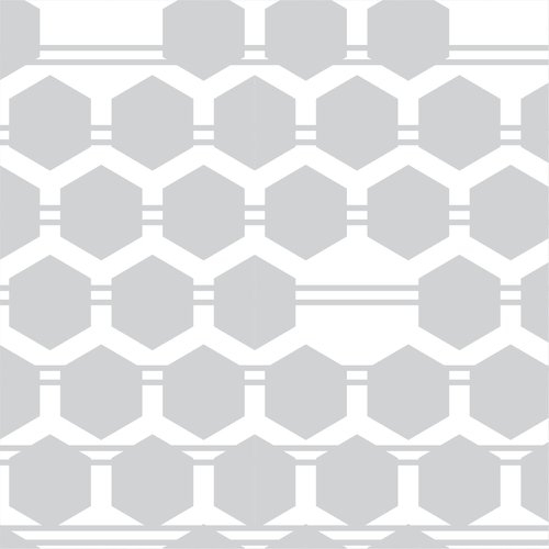 607888 Coala Window Decor Pattern Honeycomb 1525mmx30.5M 40mic 2652