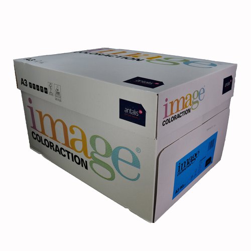 Coloraction Tinted Paper Deep Blue (Stockholm) FSC4 A3 297X420mm 80Gm2 Pack 500