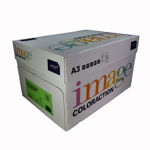 Coloraction Tinted Paper Deep Green (Java) FSC4 A3 297X420mm 80Gm2 Pack 500 Plain Paper PC1834