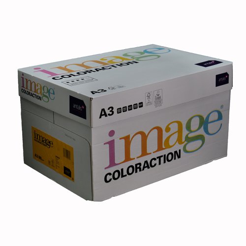 Coloraction Tinted Paper Gold (Hawaii) FSC4 A3 297X420mm 80Gm2 Pack 500 Plain Paper PC1828