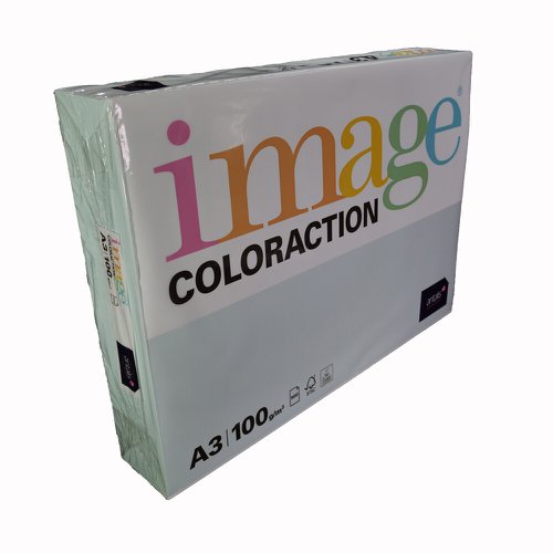 Coloraction Tinted Paper Pale Blue (Lagoon) FSC4 A3 297X420mm 100Gm2 Pack 500