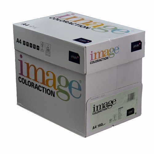 Image Coloraction Jungle FSC4 A4 210X297mm 160Gm2 210mic Pale Green Pack Of 250