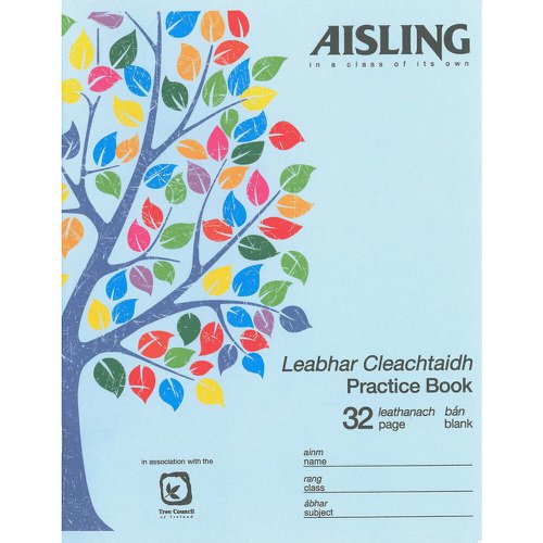 603728 Rhino Aisling Exercise Book 226X178mm F8 Pack Of 10 Asj04 3P