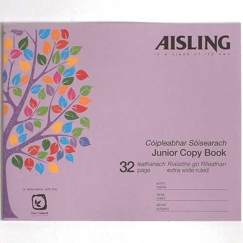 Rhino Aisling Exercise Book F15 165X200mm Pack Of 10 Asj10 3P