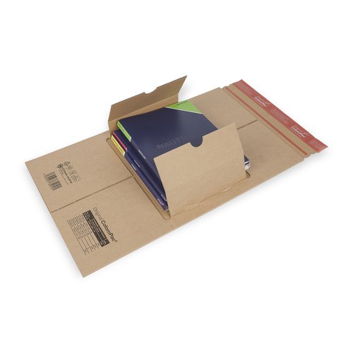 Colompac Postal Wrap A5 230 x 165 x 70mm Internal Size With Peel & Seal Closure Pack 20