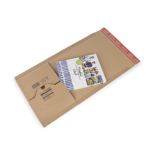 Colompac Postal Wrap A4 302 x 215 x 80mm Internal Size With Peel & Seal Closure Pack 20