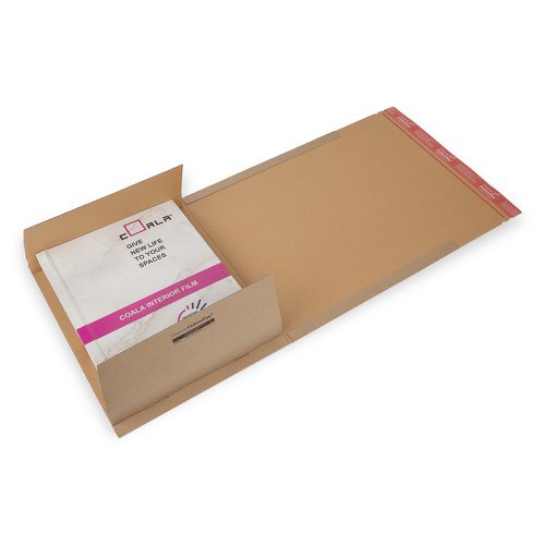 Colompac Postal Wrap 320 x 290 x 80mm Internal Size With Peel & Seal Closure Pack 20
