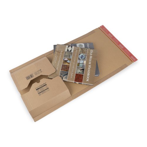 Colompac Postal Wrap 325 x 250 x 80mm Internal Size With Peel & Seal Closure Pack 20