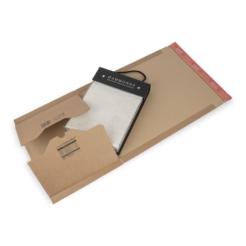 Colompac Postal Wrap 330 x 270 x 80mm Internal Size With Peel & Seal Closure Pack 20