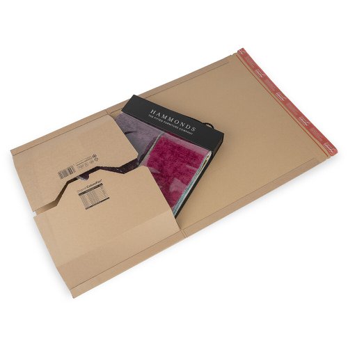 Colompac Postal Wrap 455 x 320 x 70mm Internal Size With Peel & Seal Closure Pack 20