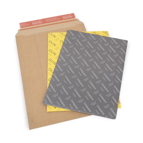 Colompac Rigid Envelope B4 Cp010.06 Int 250X360X50mm Ext 262X375mm FSC Mix 70% Pack 100