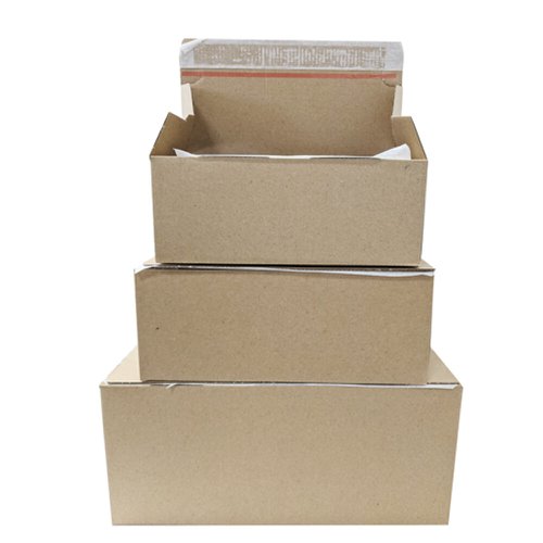 A selection of corrugated cardboard, easy to use mailing boxes specifically designed for smaller, simple postal applications including leaflets, fashion accessories & make-up, small electrical items and other e-commerce and office products.Flat packed delivery makes storage much more convenient, and their easy to assemble design make for quick fulfilment.These postal boxes are available in a variety of sizes, heights, depths, colours and quantities to suit every need.