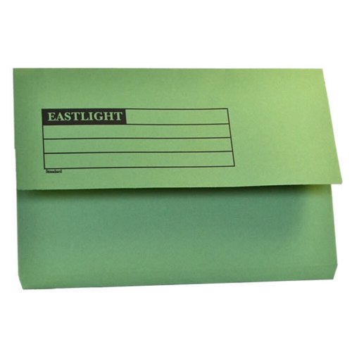 Document Wallet Fc Green Pack Of 50 45914 3P