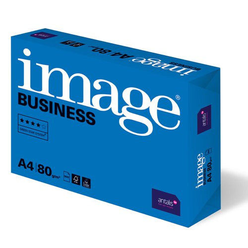 610863 | A versatile bright white office paper guaranteed for spot colour laser and inkjet printing. Suitable for double sided high volume printing and copying and ideal for a diverse range of communication tasks, from internal reports to customer-facing presentations with text and graphics. Image Business is FSC accreditted