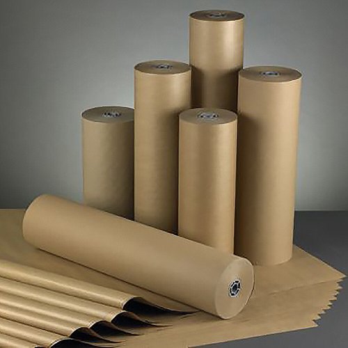 Imitation Plain Kraft Paper Roll 70Gm2 600mmx275M
