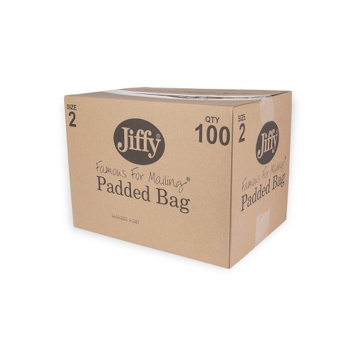611493 Jiffy Padded Mailers FSC4 Self Seal Pb2 195mmx280mm Box 100