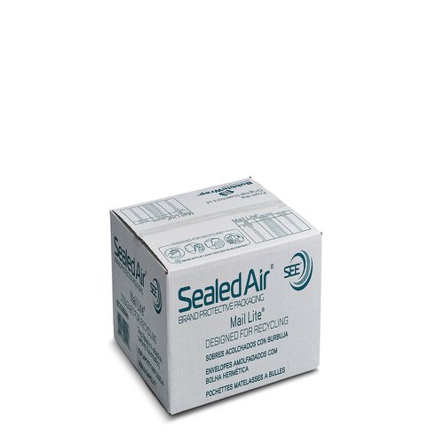 612057 Sealed Air Mail Lite Mailers A/000 White Int 110mmx160mm Box 100