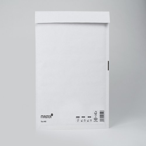 Master In Bubble Mailer H5 White Id-270X360mm 100 Per Box