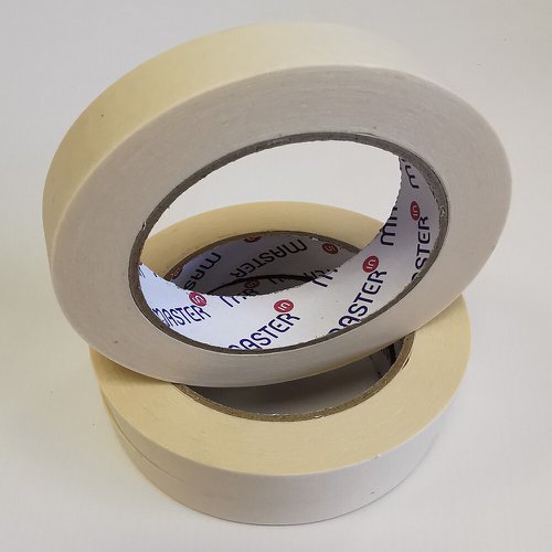 Master In Paper Mask Tape Solvent 50mmx50M 36 Per Box