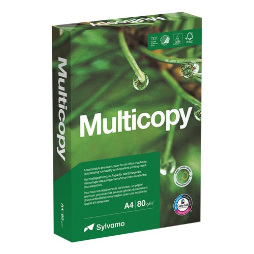 multicopy Paper Original A4 210x297mm 80Gm2 Packed 2500 FSC4