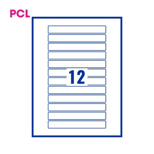 Pcl 14280 Ow Labels 2400 Per Box