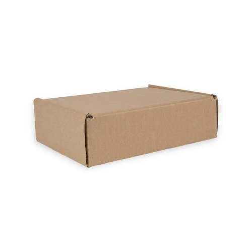 Small Parcel Postal Box with Tuck in Flaps - 185mm x 140mm x 55mm