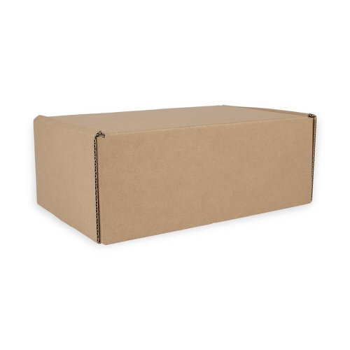 Small Parcel Postal Box With Tuck In Flaps 222 x 150 x 88mm Internal Size Pack 50