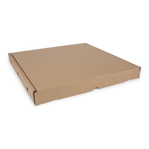 Medium Postal Box With Hinged Lid & Ventilation Holes In Back Panel 356 x 356 x 38mm Internal Size Pack 100