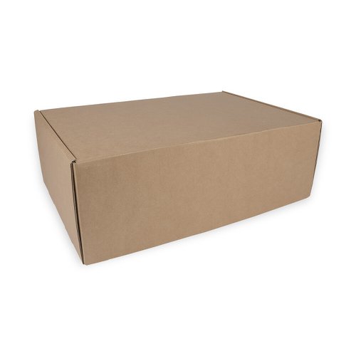Small Parcel Postal Box with Tuck in Flaps - 426mm x 300mm x 150mm