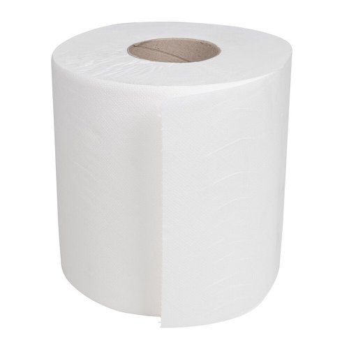 Purely Kind Centrefeed Rolls 2Ply 100M White Pack 6 3P