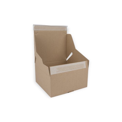 635609 Quick Assembly E-Comm Box - Medium - Instant bottom envelope base and 2 x self self strips, corrugat