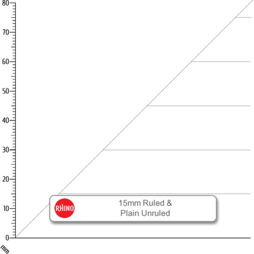 Rhino Aisling Exercise Book 226X178mm Tb F15 Pack Of 10 Asxp15 3P