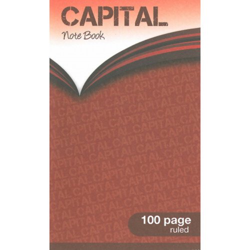 Rhino Capital Notebook F7 165X102mm Pack Of 5 C30062 3P